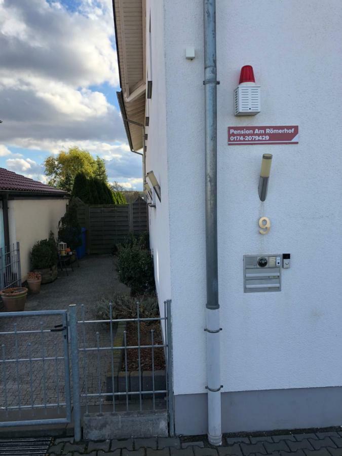 Pension Am Roemerhof Münzenberg المظهر الخارجي الصورة